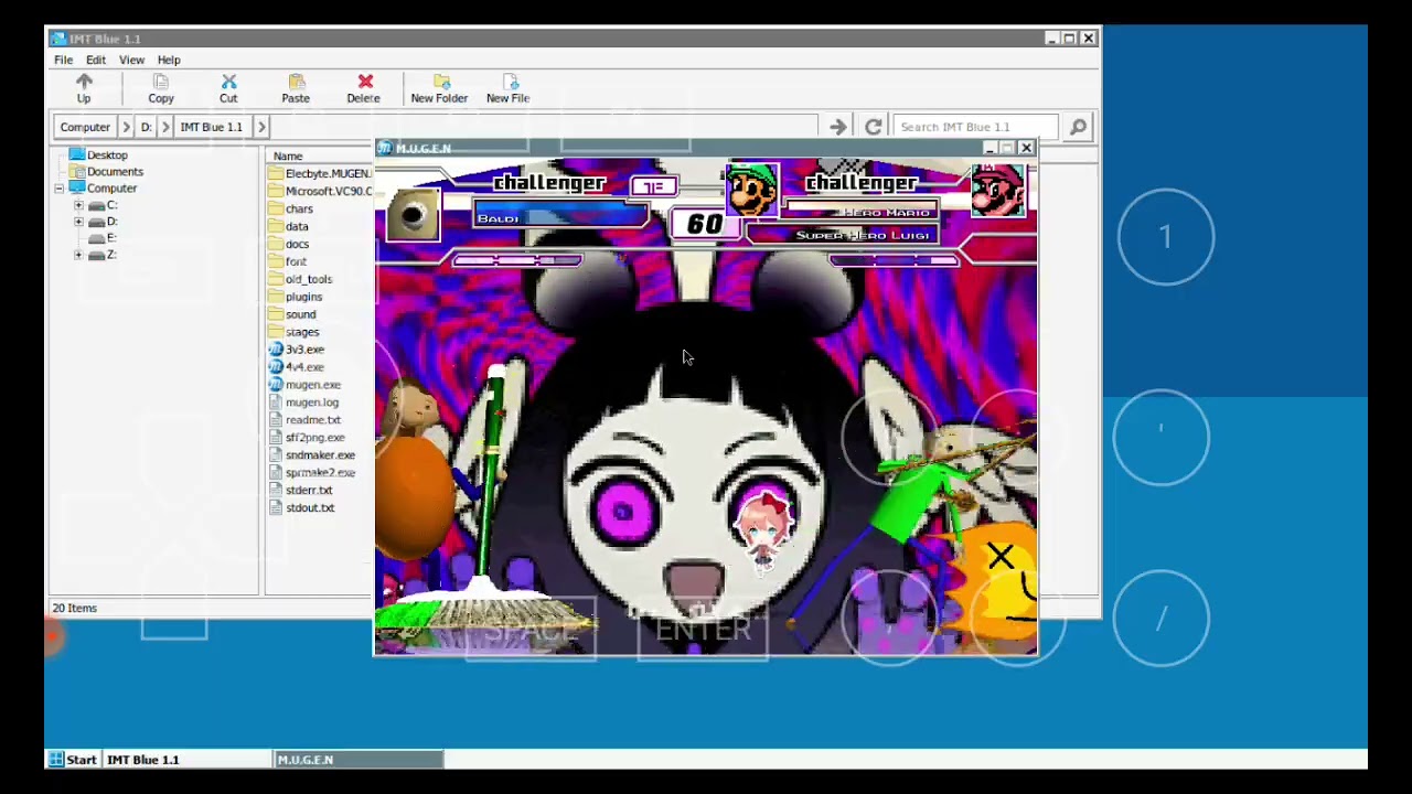 MUGEN: HeroLuigi is such a criminal.