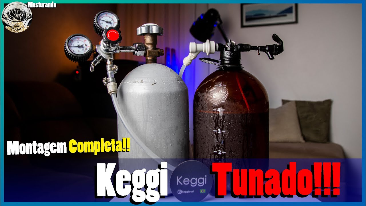 Keggi Tunado!! Montagem passo a passo e lista de peças!
