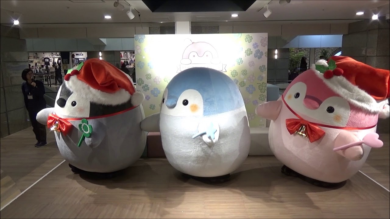 「ぴんくコウペンちゃん」と「みずいろコウペンちゃん」と「コウペンちゃん」来店イベント