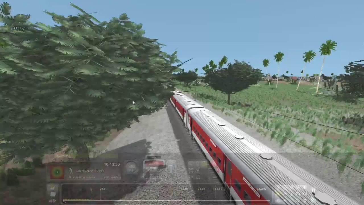மதுரை சிங்கம்: சீறிப்பாயும் வைகை எக்ஸ்பிரஸ்! 🦁⚡💥 Train simulator classic
