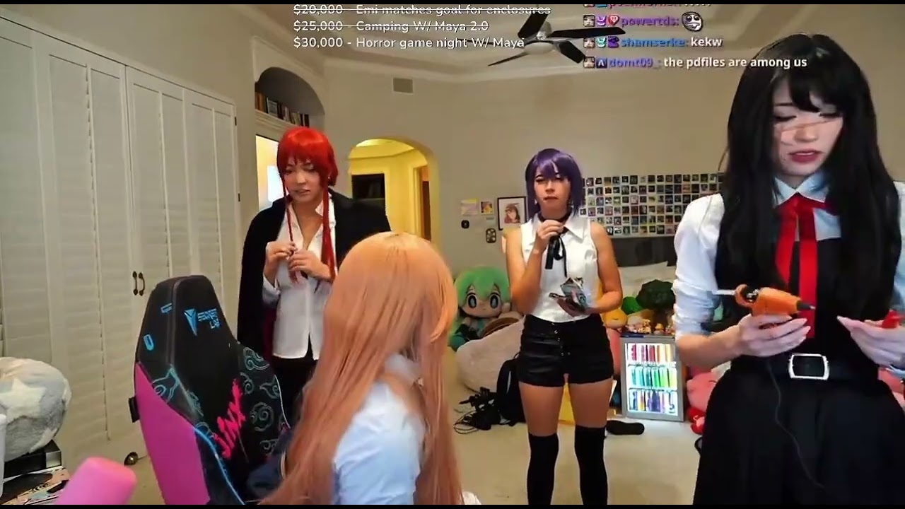 Cinna and Maya talking about pedos on Emiru stream forcing YRG to make this awkward statement 