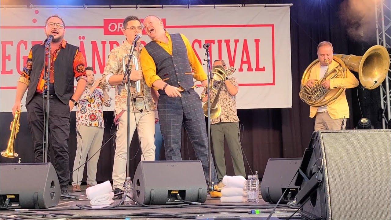 Ein Sonntag in Prag (Plechová Polka) (mit Text) - da Blechhauf'n - Original Egerländer Festival 2025