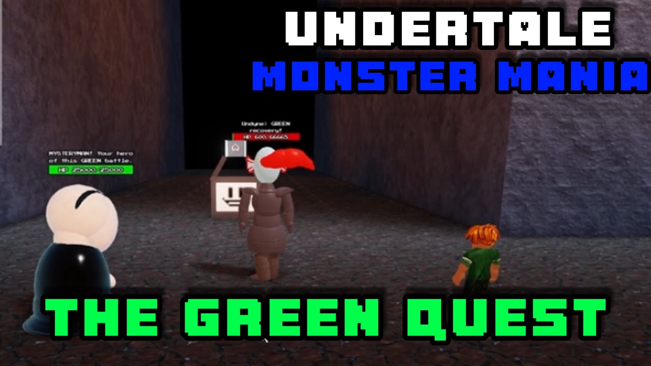 THE GREEN QUEST!! [FULL PLAYTHROUGH] (Undertale Monster Mania New Update)