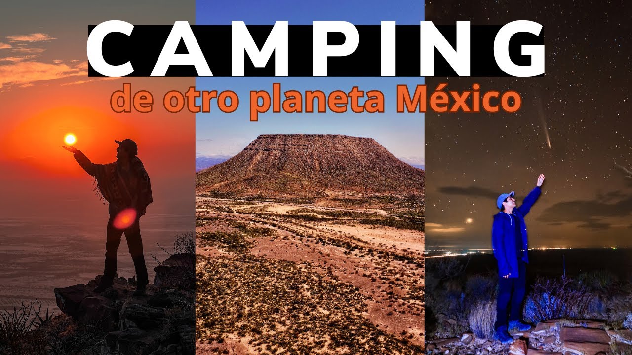 ¿Te imaginas acampar en Marte? Marte, Coahuila 👽🔴