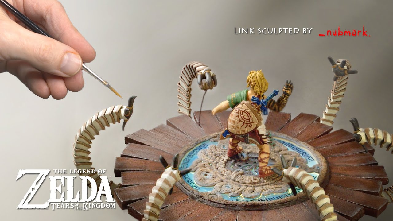 The Legend of Zelda - TOTK Diorama Scratch Build