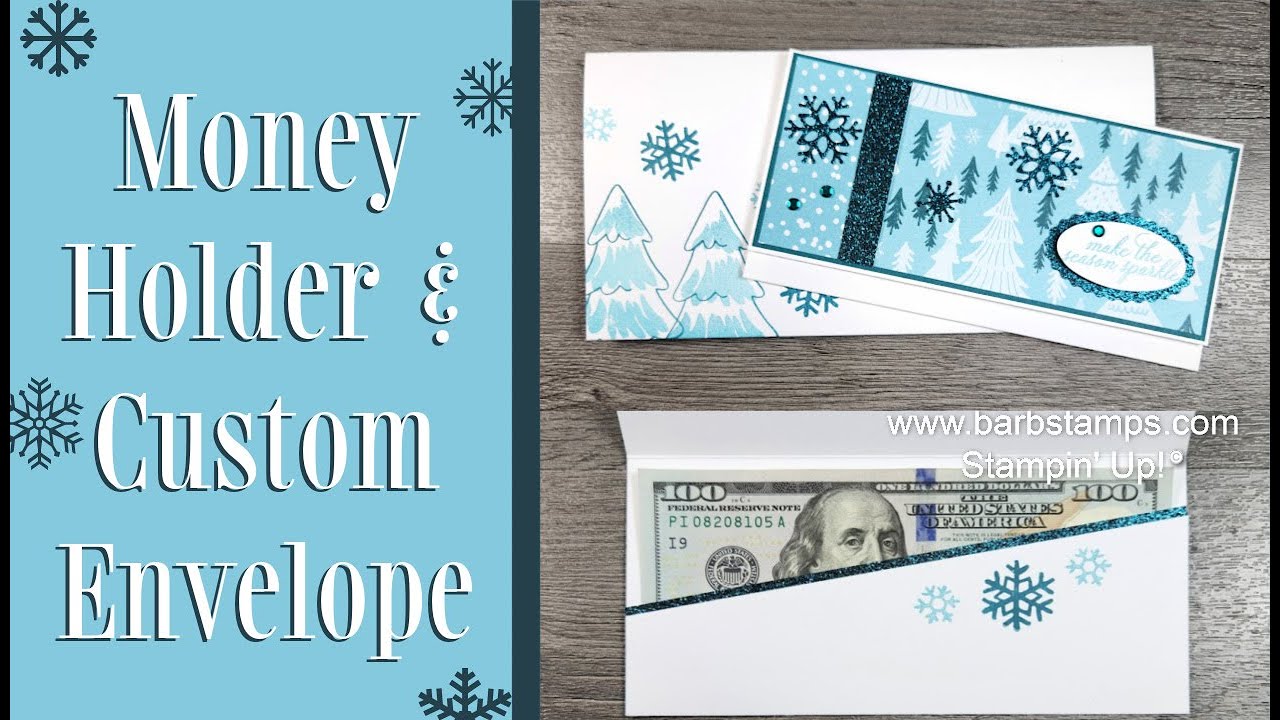 DIY Money Holder with Envelope for Christmas Gift