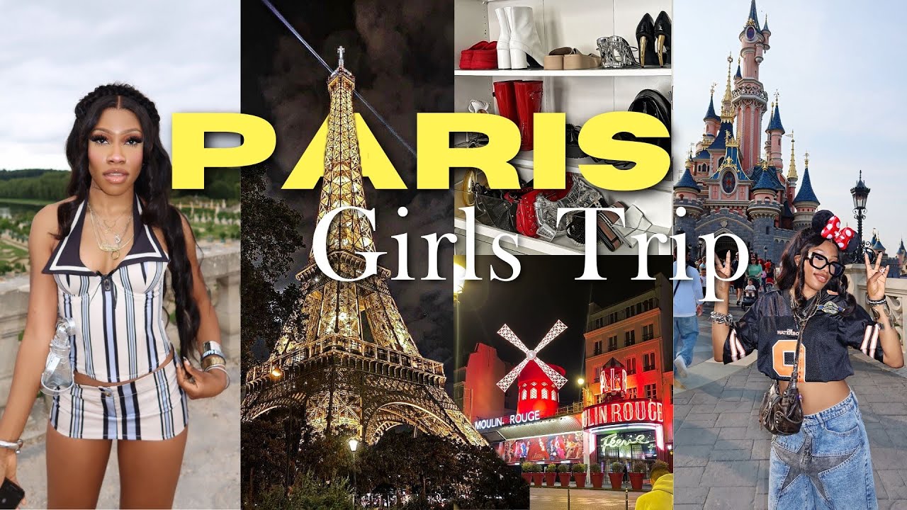 PARIS Travel Vlog☆ | GIRLS TRIP!? Night Life, Best Restaurants, Museums, Eiffel Tower & Things To Do