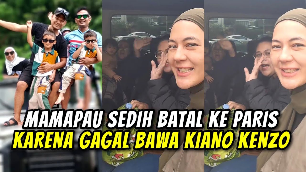 MAMAPAU PAMITAN KE ONTY DAN REINA..PULANG SENDIRIAN KE JAKARTA