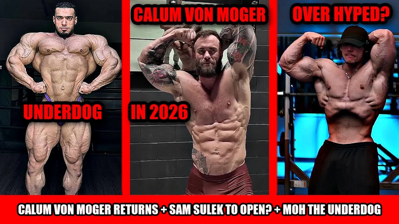 Calum Von Moger Returns in 2024 + Should Sam Sulek Switch to Open? + Moh Fooda the Arnold Dark Horse