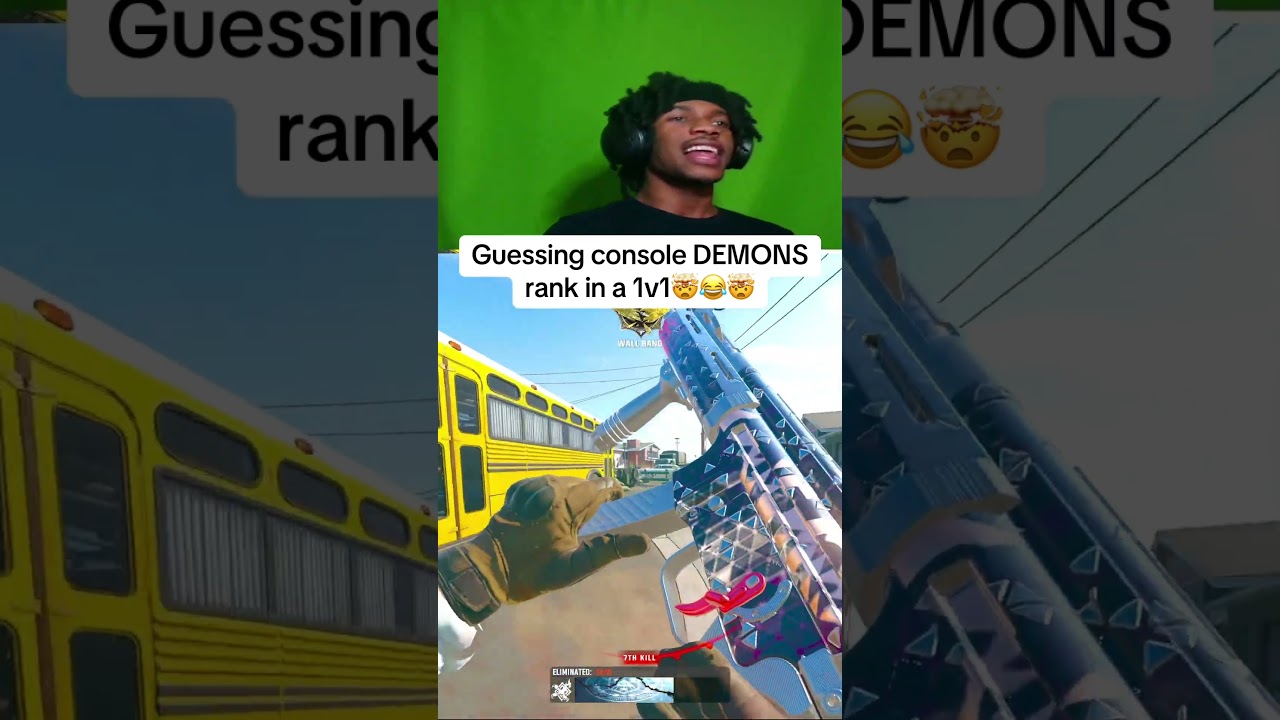 Угадай ранг консольных ДЕМОНОВ в битве 1 на 1🤯😂 #warzone #warzonefunnyclips #gaming