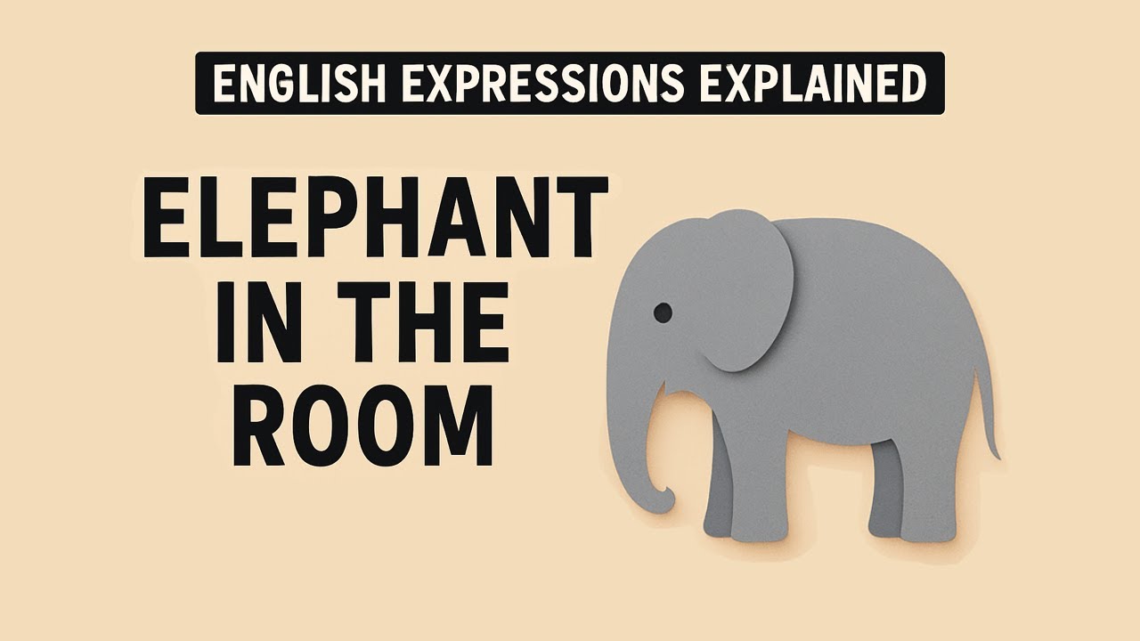 What “Elephant in the Room” Means | English Idiom Explained
