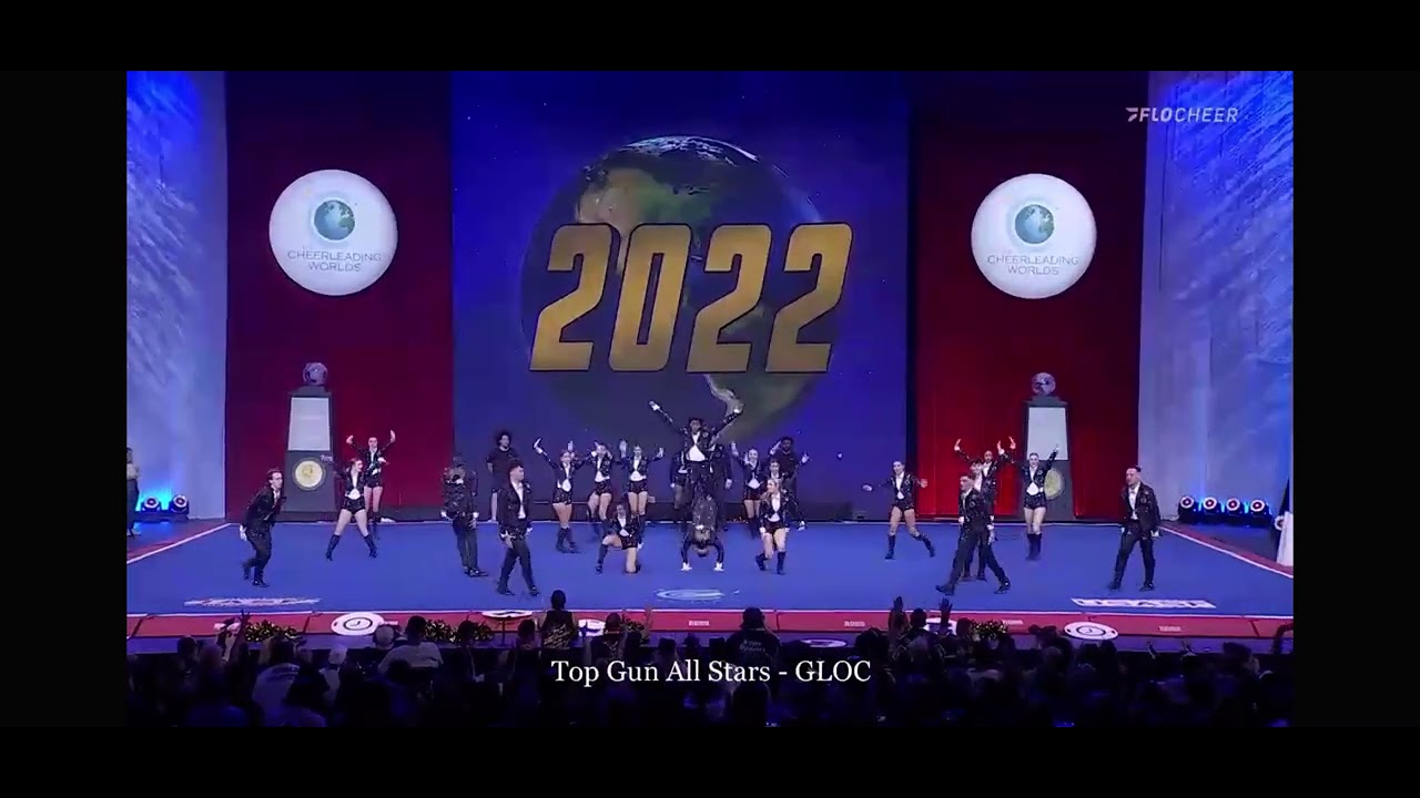 Top Gun GLOC6- The Cheerleading Worlds- Day 2, 2022