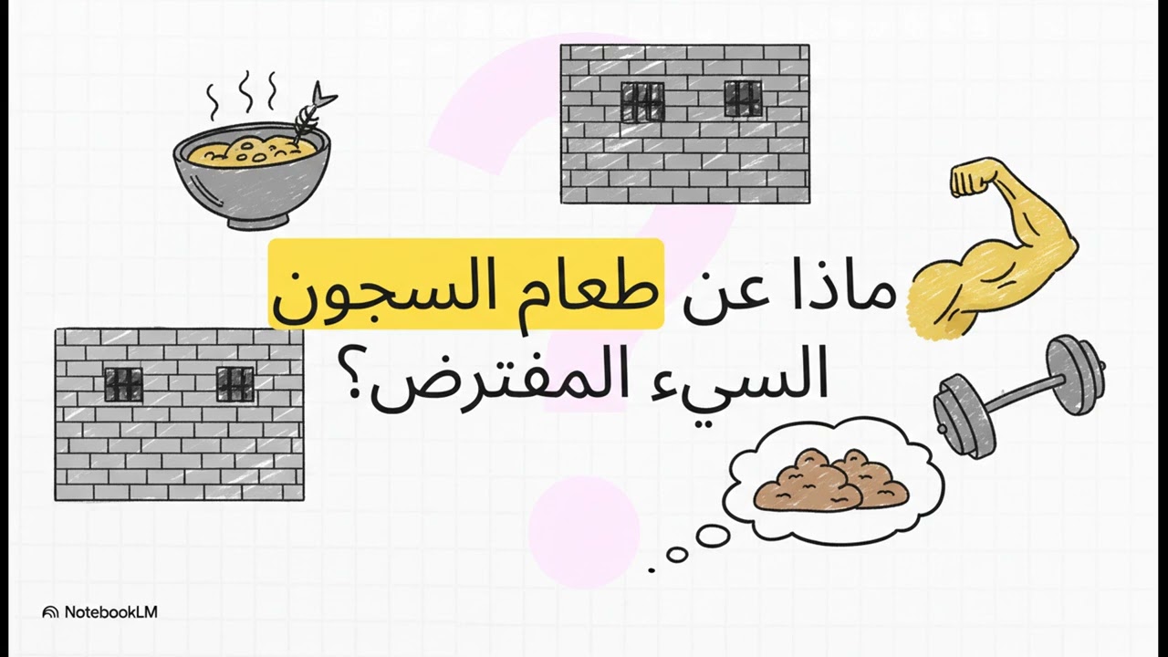 السر في امتلاك المساجين لأجساد ضخمة ...