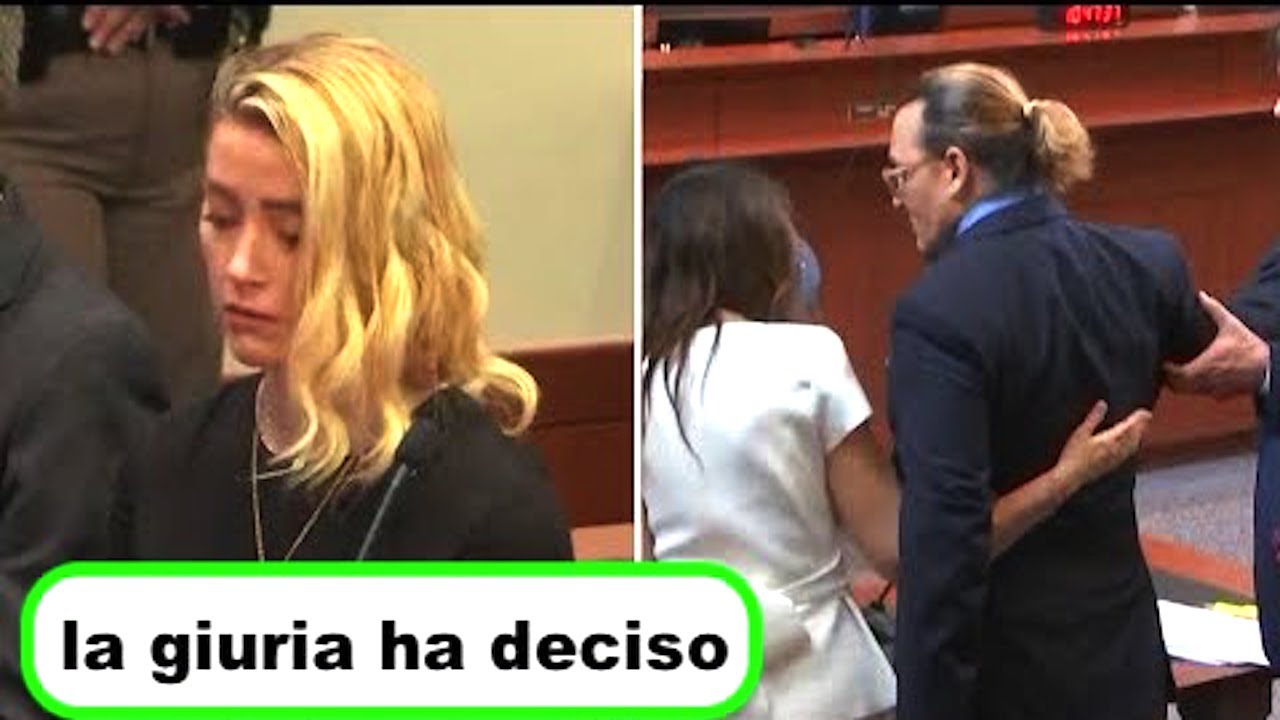 Giuria emette il verdetto finale - Processo Johnny Depp v Amber Heard