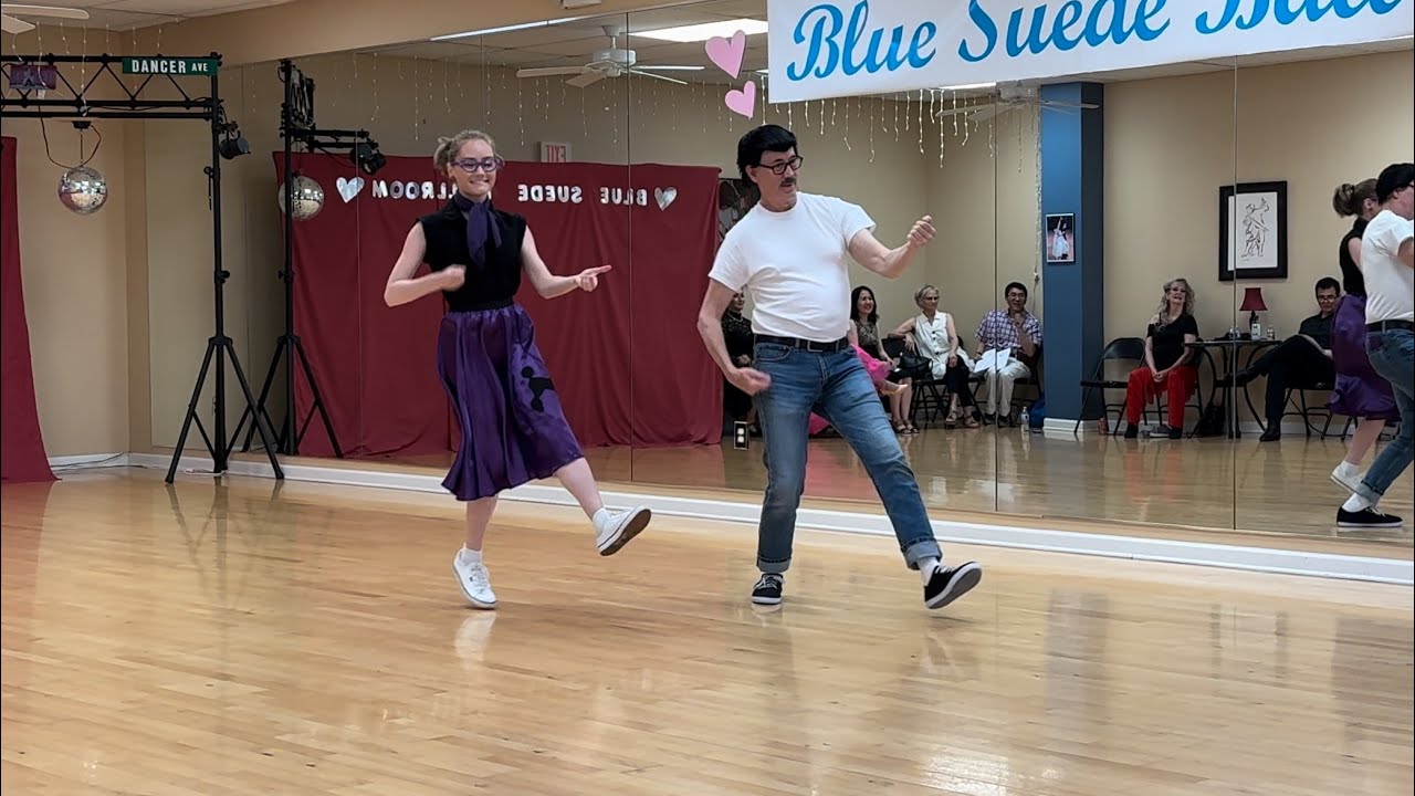 East Coast Swing Dance to Rock and Roll Music