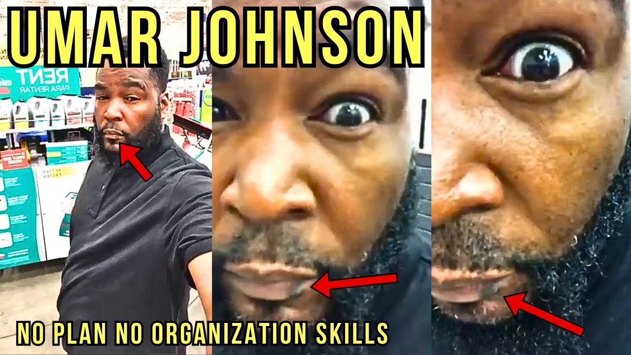 Umar Johnson Has His Mother Living In Filth And Shops Like A 5-Year Old