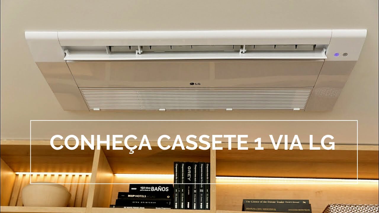 Conheça Ar Condicionado Cassete 1 Via LG, solução perfeita para Apartamentos