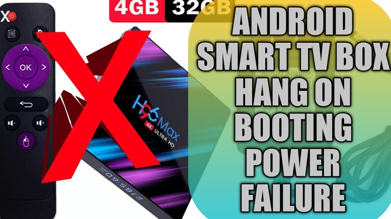 Android SMART Tv Box Repairing || Hang on booting || Power Failure