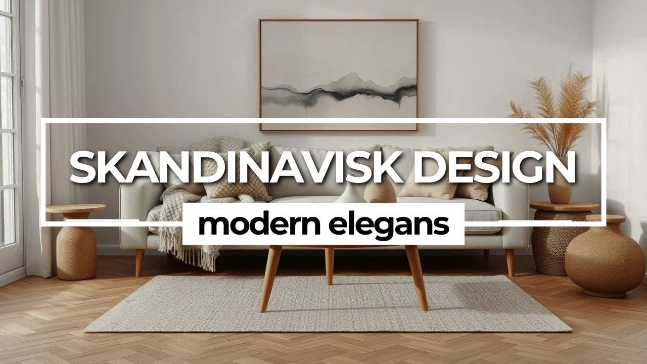 Skandinavisk Design: Skapa Ett Harmoniskt Hem