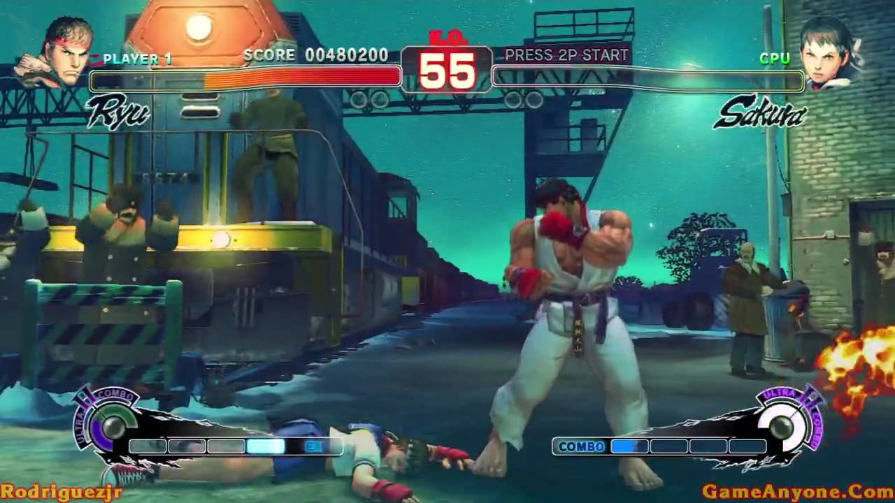 Super Street Fighter IV Arcade Mode (Ryu Pt. 2/4)