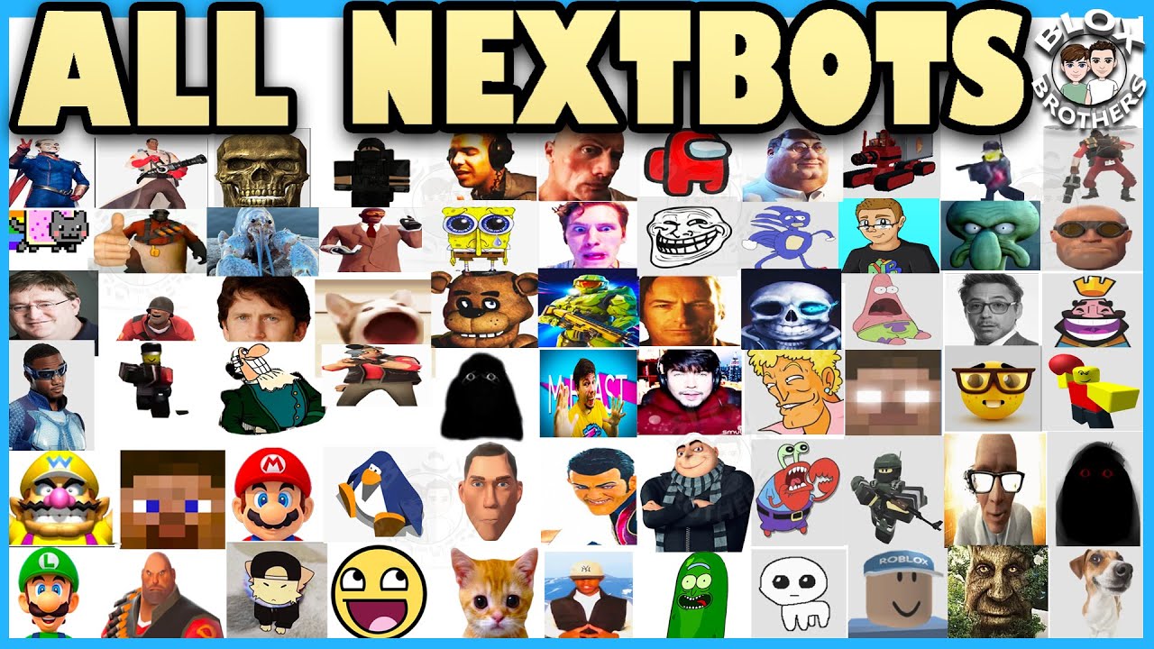 ВСЕ ТЕКУЩИЕ ФОНОВЫЕ ОБЛИКИ NEXTBOTS + ORIGINS / Roblox Evade (апрель 2023 г.)