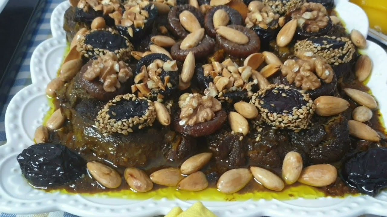 لحم بالبرقوق مدغمر للمناسبات على طريقتي
