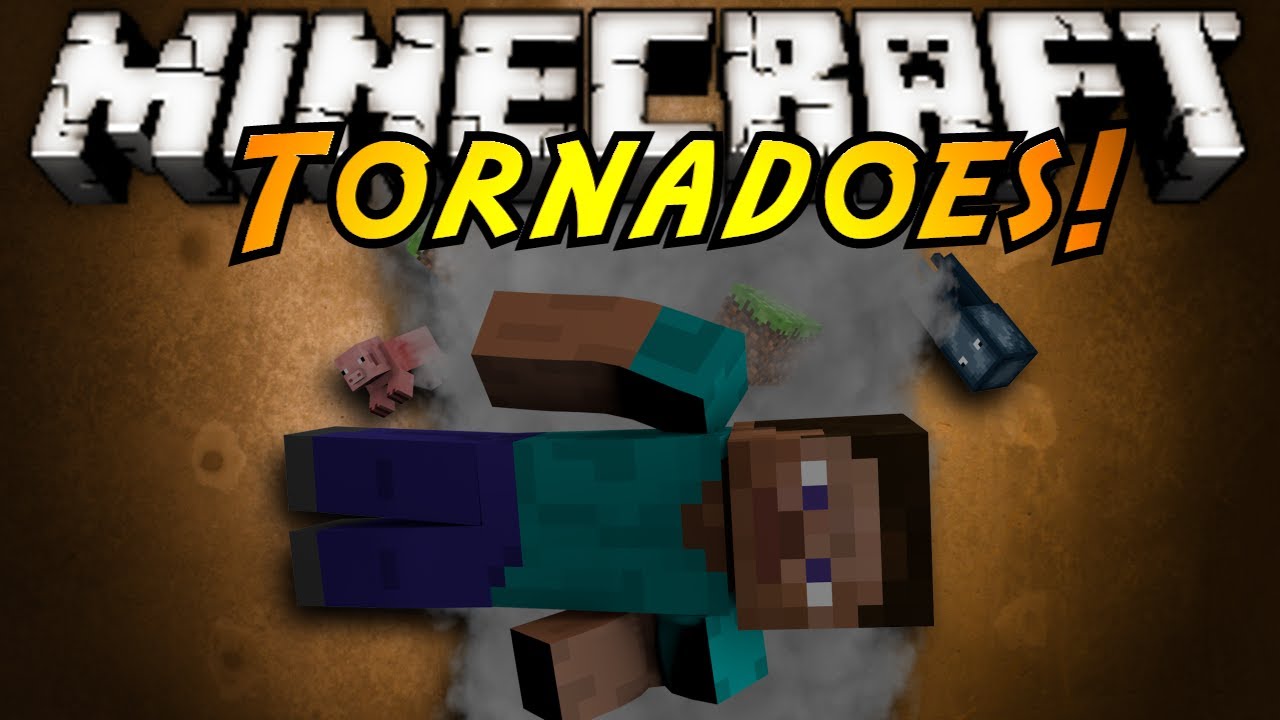 Minecraft Mod Showcase : TORNADOES!