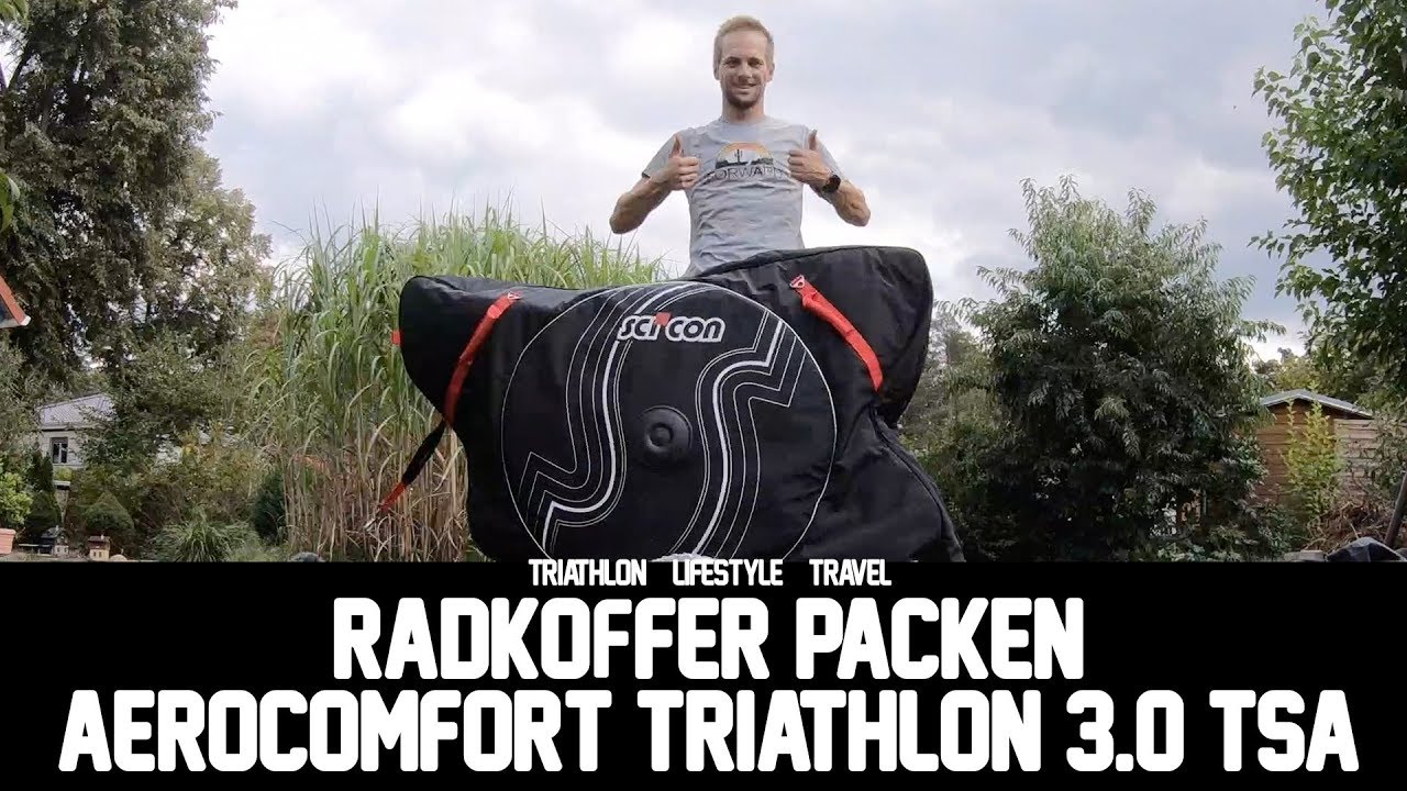 Radkoffer packen - Scicon AEROCOMFORT TRIATHLON 3.0