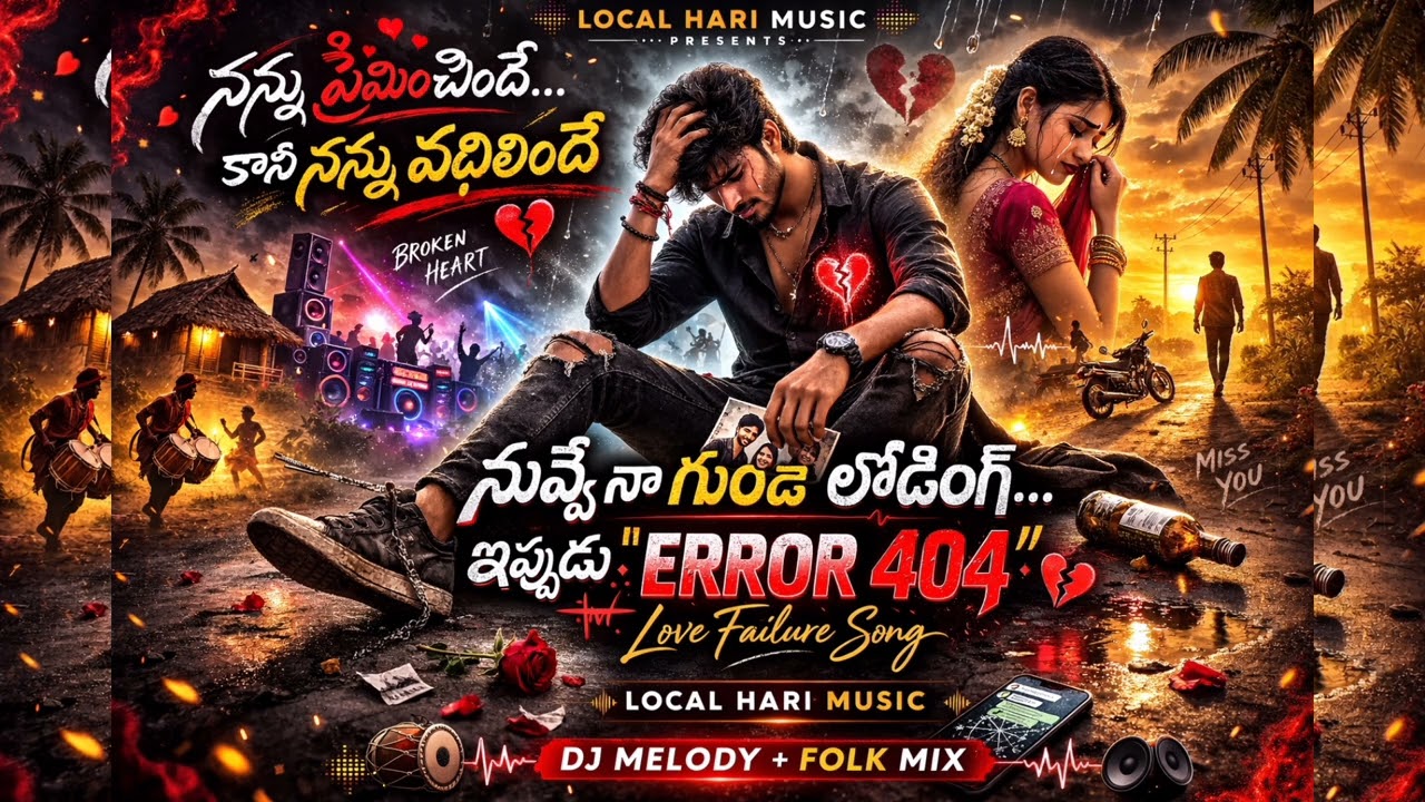  Error 404 Love 💔 | Local Hari Music | DJ Love Failure Song