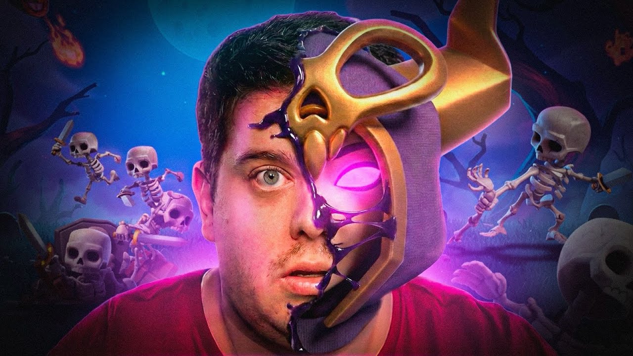 A bruxa EVOLUIDA virou a MALDIÇÃO do clash royale!