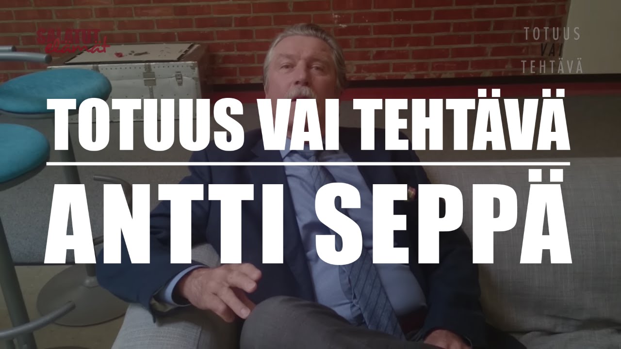 Jakso 17: Antti Sepp&auml; | Totuus vai teht&auml;v&auml; | Salatut el&auml;m&auml;t