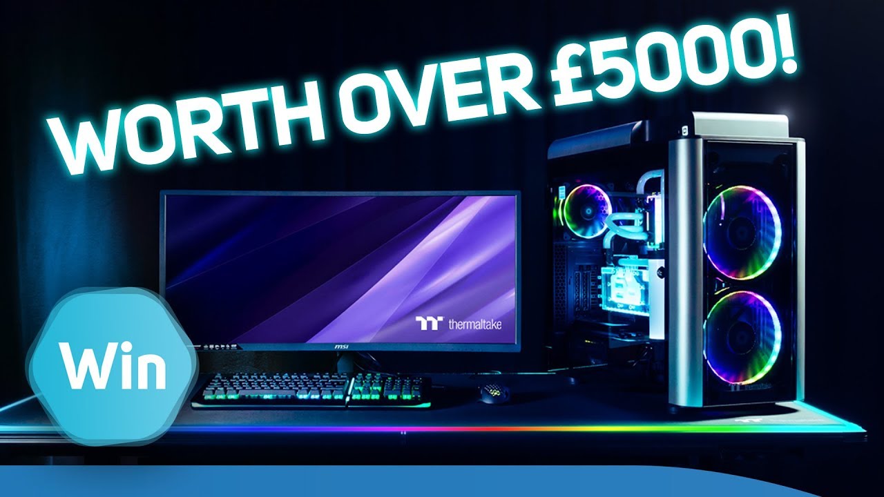 WIN a &pound;5000 Thermaltake PC and RGB Desk!! Scan Monthly Competition October 2019!