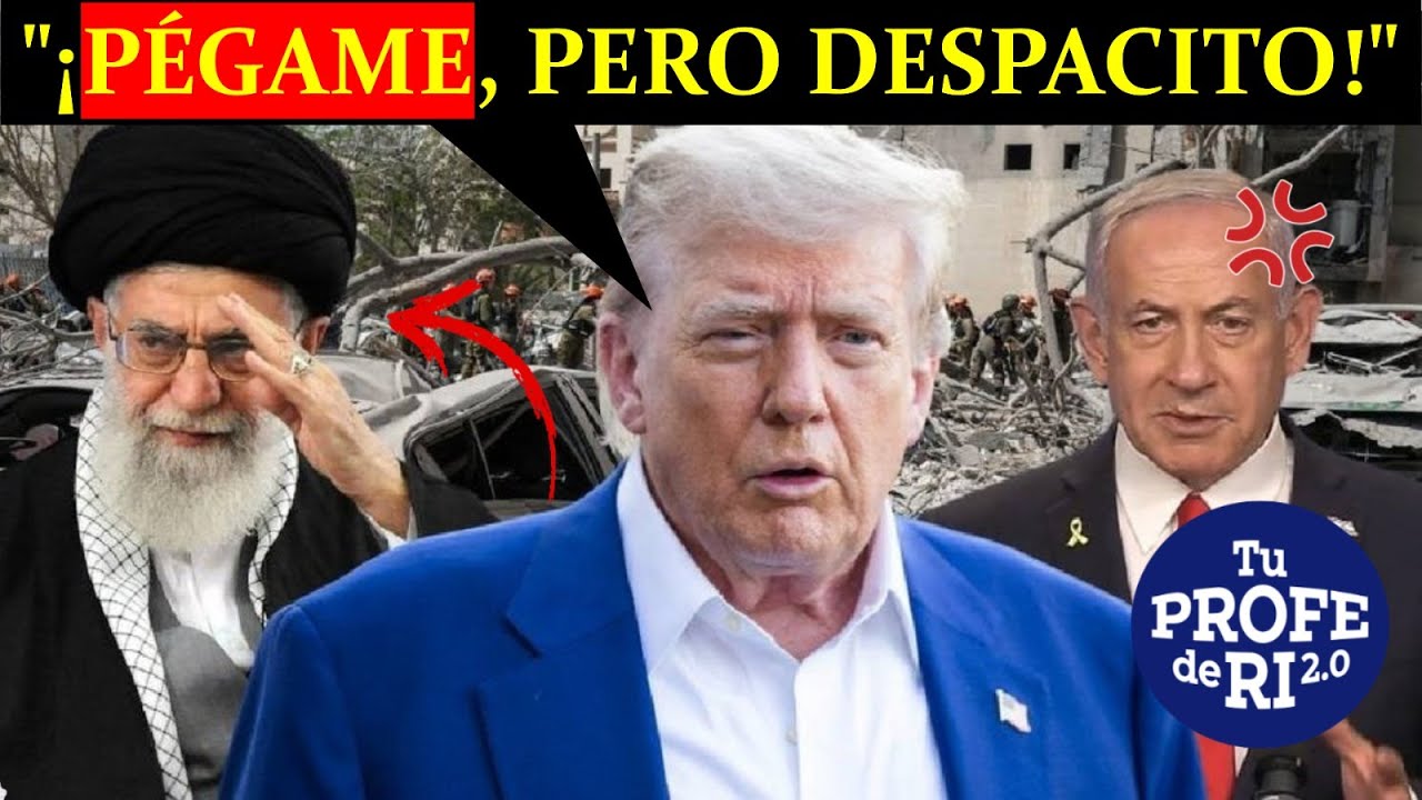¡SINVERGÜENZA! PIDE A IRÁN QUE NO LE PEGUE TAN DURO. TEHERÁN RESPONDE FURIOSA