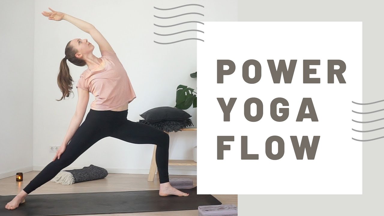 Power Vinyasa Flow | 45 Min. Ganzkörper Yoga | Mittelstufe & Fortgeschrittene