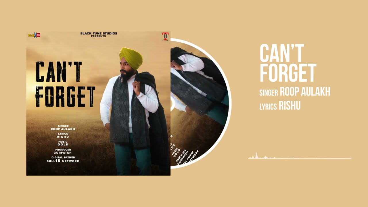Roop aulakh || Can'T Forget || New Punjabi Song 2022 || Black Tune Studio|| Bull18 Network