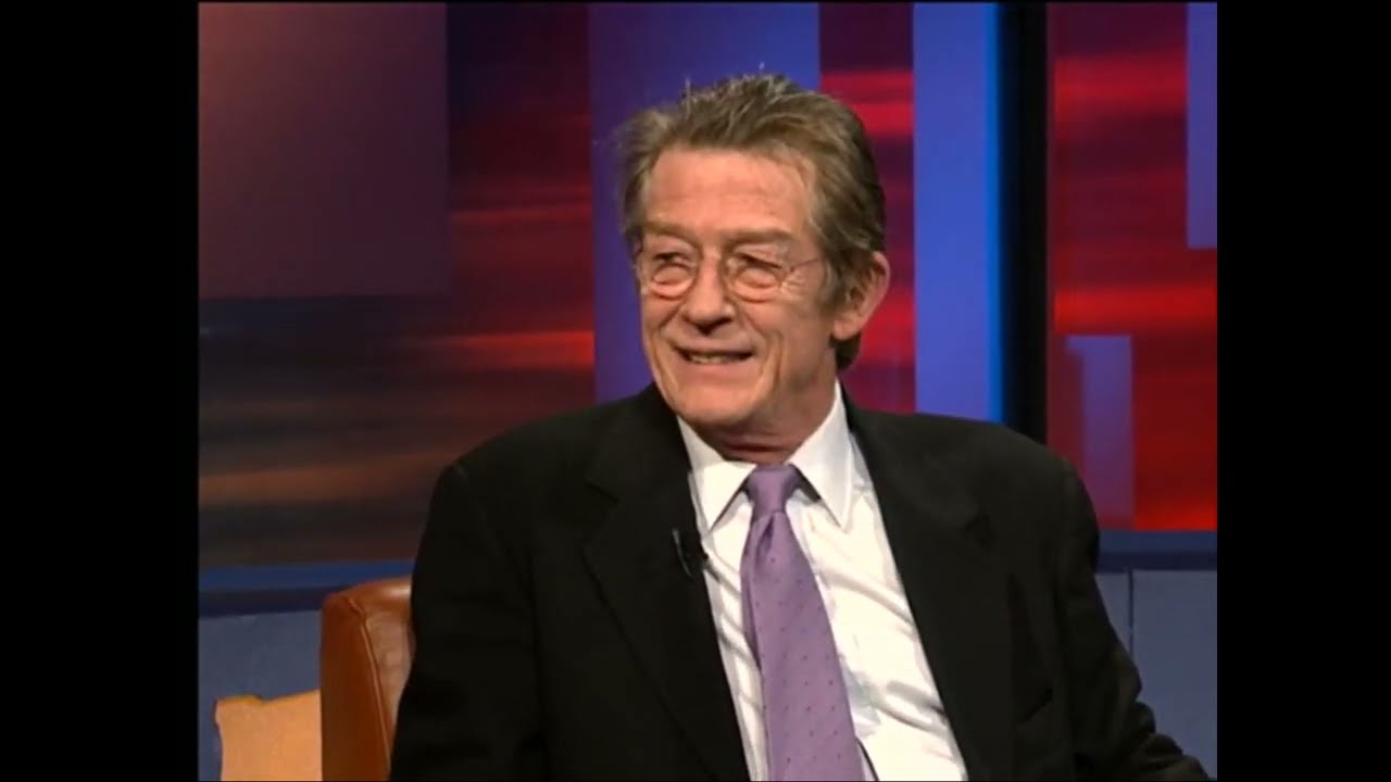 John Hurt interview, Ireland 2002