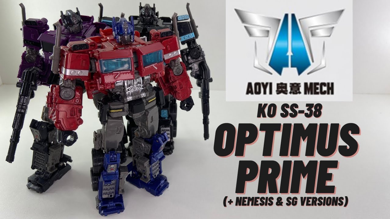 Aoyi Mech KO SS38 Optimus Prime Review PT-BR