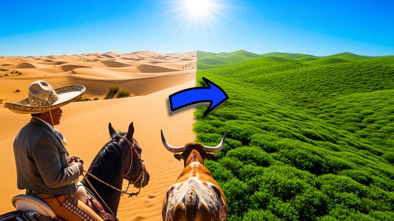 ¿La vaca que salvó el desierto? ¡El milagro verde en México tras 16 años de experimentos!