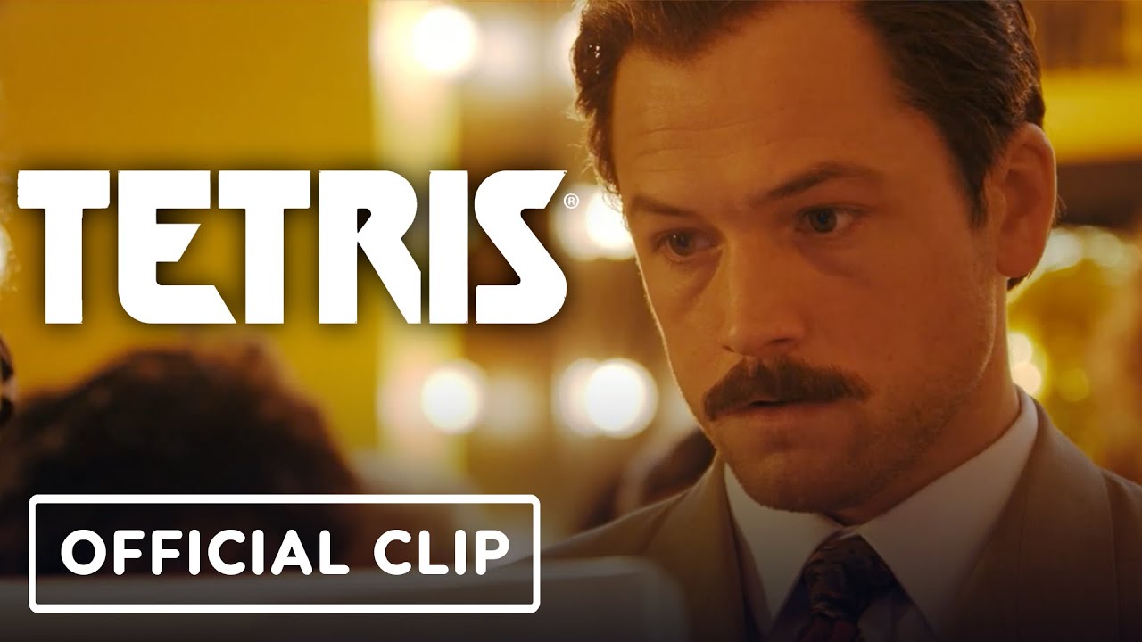 Tetris - Official Clip (2023) Taron Egerton, Miles Barrow