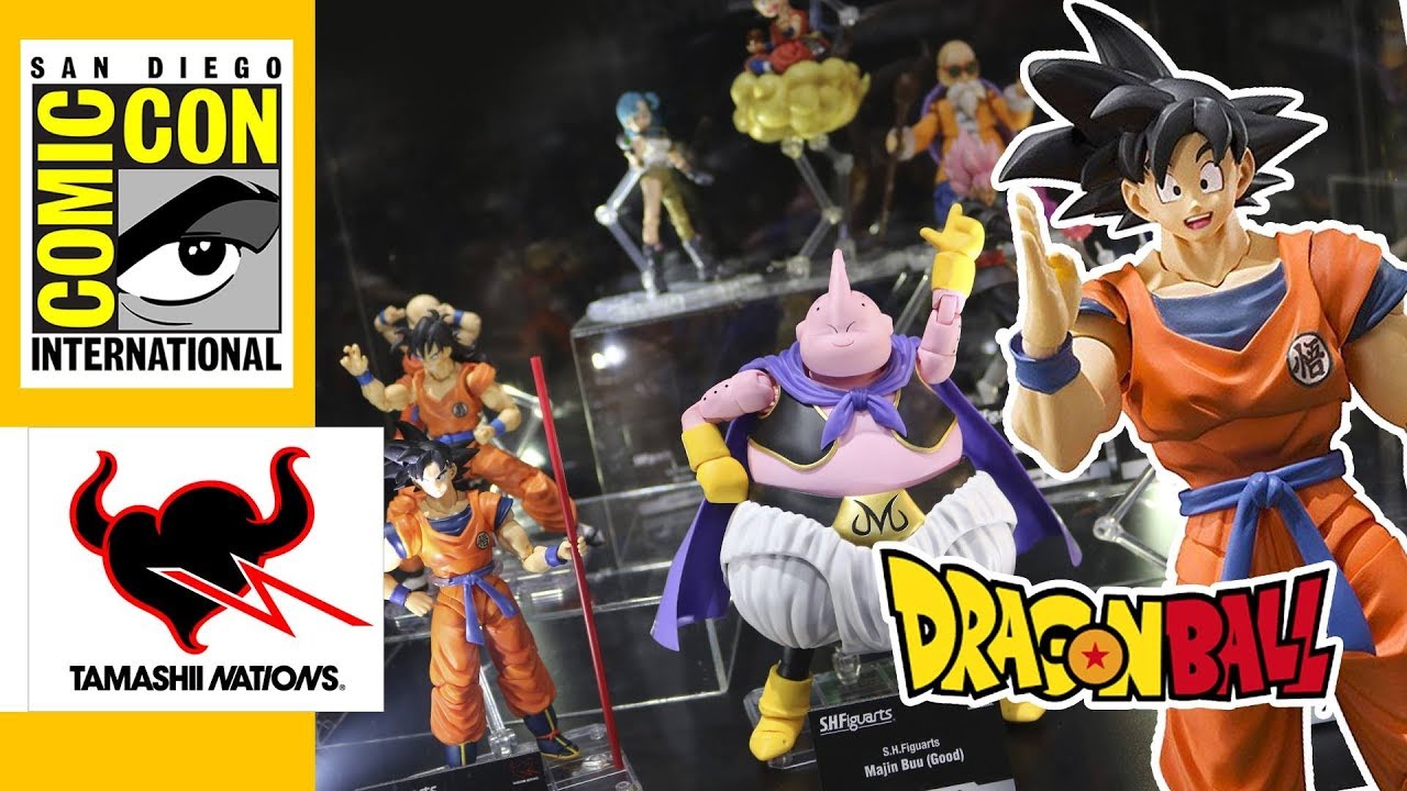 #SDCC2018 - Stand da Bandai / Tamashii com os novos SH Figuarts de Dragon Ball, Guerra Infinita, etc