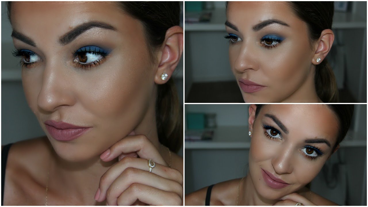 Cobalt Blue Make Up Tutorial | Chi Chi Cosmetics