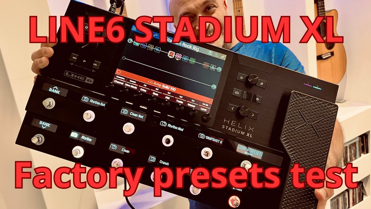 Line 6 Helix Stadium XL: Come Suonano i Preset di Fabbrica? 🎛️ Sound Test!