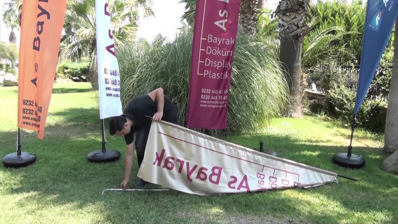 L Tipi Bayrak Kurulumu