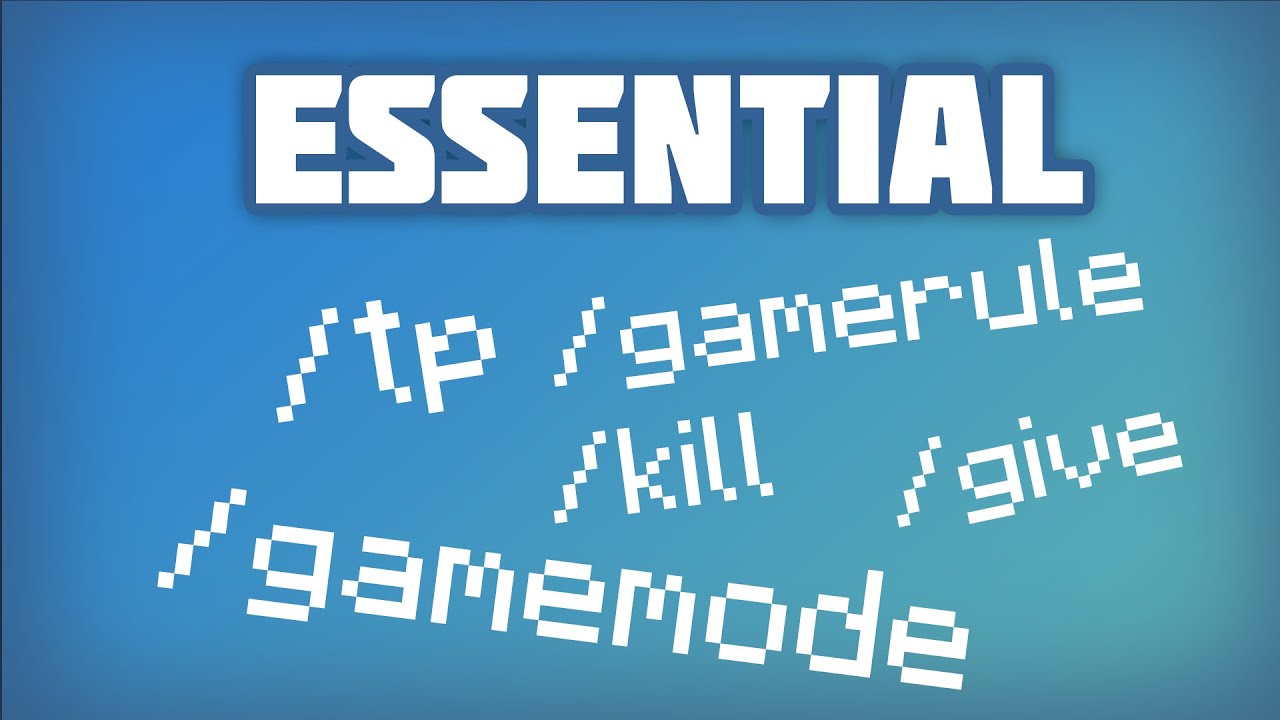 10 Essential Commands in Minecraft Bedrock/Java Edition [1.18]