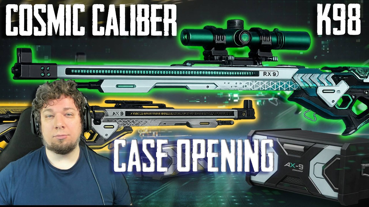 НОВЫЙ ПРОГРЕССИВНЫЙ КЕЙС ДЛЯ K98 В PUBG - Cosmic Caliber #PUBG #pubgxkcnsquad #parkerppk