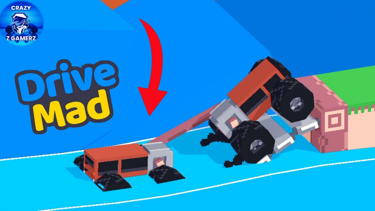 Fancade Drive Mad Gameplay Arcade Game