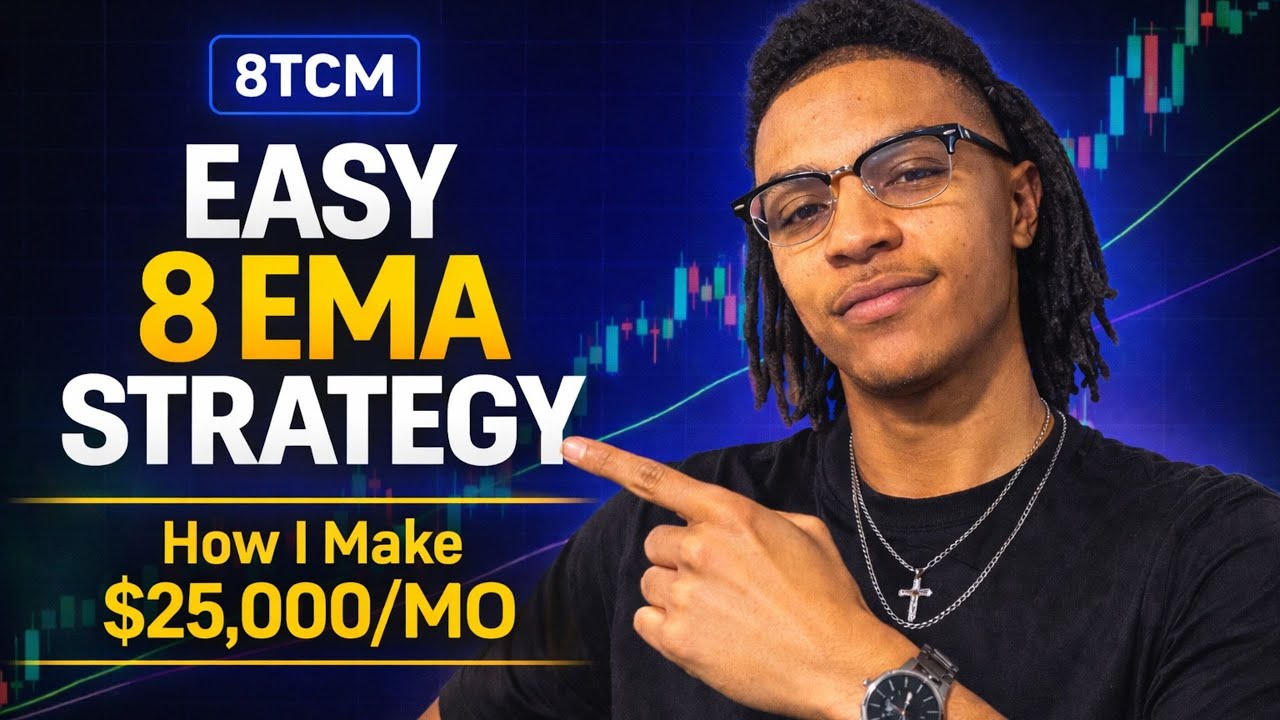 My Simple 8 EMA Trading Strategy (8TCM) | How I Trade Futures for Consistent Payouts