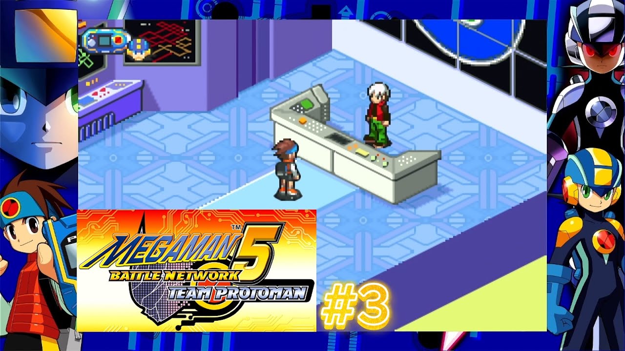 Mega Man Battle Network 5 Team ProtoMan - Part 3 - The Start Of Team ProtoMan