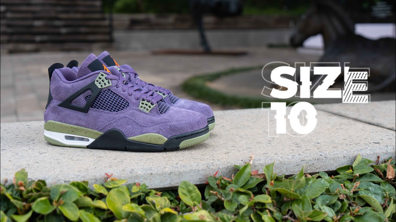 Jordan 4 Canyon Purple Review #Size10