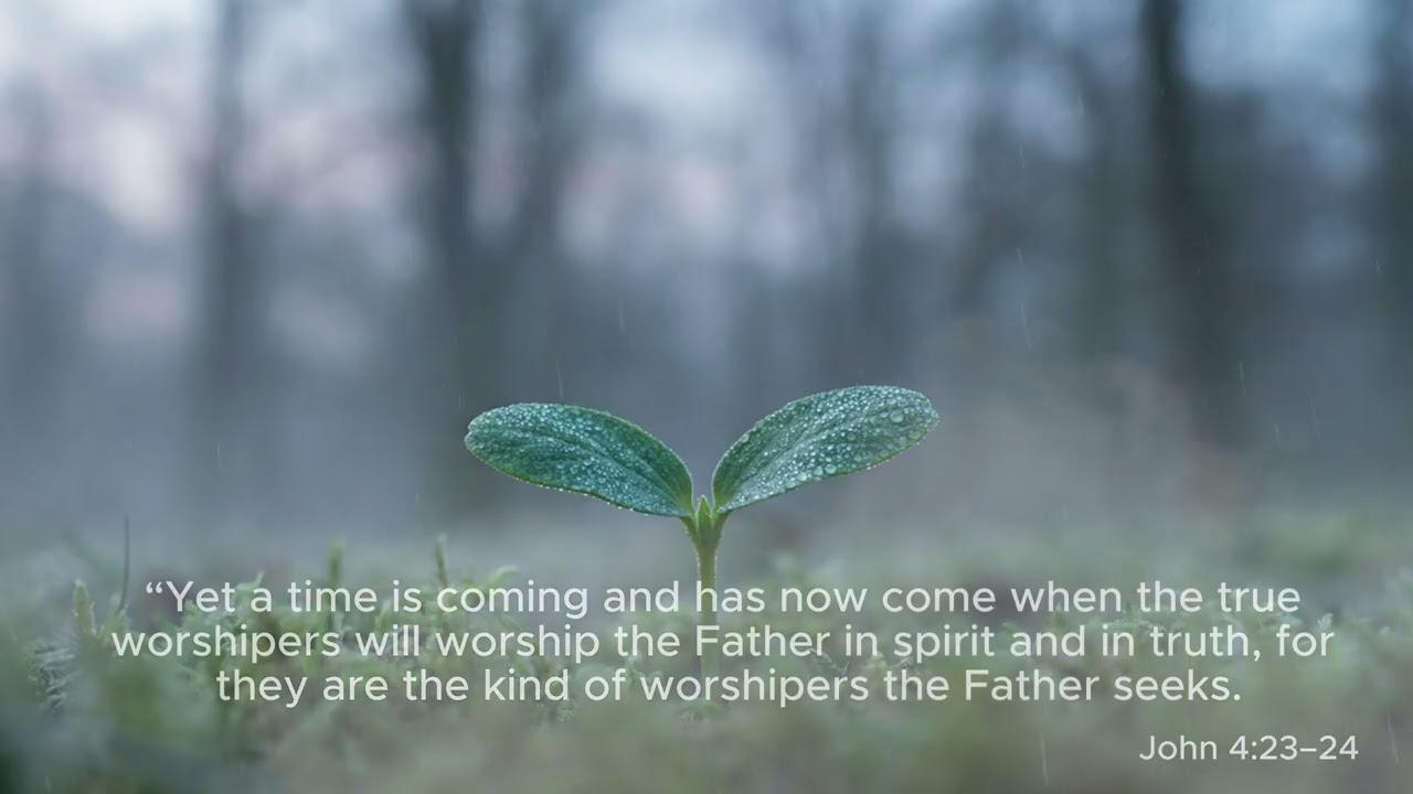 Hands Raised in the Forest Prayer Of GOD